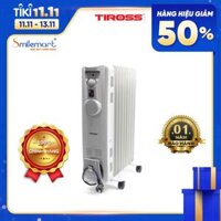 Lò Sưởi Dầu Tiross 9 Thanh TS-923 1800-2200W - Hàng Chính Hãng