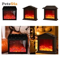 Lò Sưởi Đèn Lồng Đèn Hơi Thở Ngọn Lửa Lửa Đèn Lồng Lò Sưởi Giả Trang Trí Giáng Sinh Trong Nhà Ngoài Trời