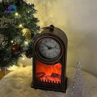 Lò Sưởi Đèn Lồng Mô Phỏng Lò Sưởi Hình Sáng Tạo Thiết Kế Để Bàn Trang Trí Đèn LED Lò Sưởi Cho Thanh Trang Trí