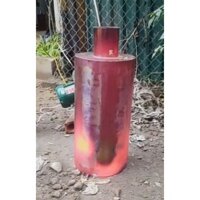 Lò sưởi đốt nhớt thải bằng inox sus 304 tặng quạt gió