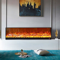 Lò Sưởi Giả 3D Đổi Màu Độc Đáo KT: 200x55cm