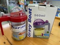 LỌ THỦY TINH ĐỰNG NƯỚC MẮM, DẦU ĂN, DẤM 560ML PCS (520) – NẮP SANG TIỆN LỢI