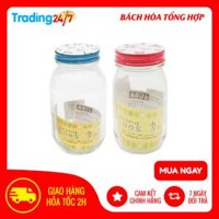 Lọ thủy tinh nắp kim loại 900ml nội địa Nhật Bản