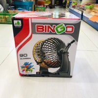 Lô tô có lồng quây Bingo 90 số - Bộ loto Bingo(VPP DOHUY)