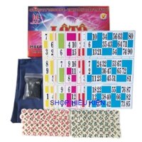 Lô tô Liên Hiệp Thành 90 số _Quân Cờ bằng nhựa Melamine cao cấp _ Ảnh Thật