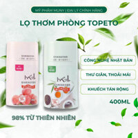 Lọ tỏa hương Nhật Bản hương đào, trà xanh TOPETO thơm phòng dịu nhẹ, thơm lâu 400ml