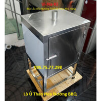 Lò ủ than hoa nướng BBQ, lò ủ than hoa bếp nướng thịt, lò ủ than inox giá rẻ, lò ủ than không khói