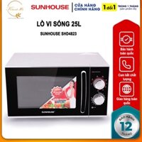 Lò vi sóng 25L Sunhouse SHD4823 - Hàng Chính Hãng Bảo Hành 24 Tháng