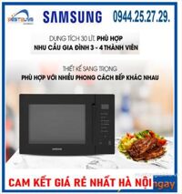 Lò vi sóng 30 lít có nướng Samsung MG30T5018CKSV