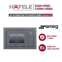 Lò vi sóng âm tủ Hafele Smeg 60cm FMI120S2 536.34.192  - Dung tích 20L - Sản xuất tại Ý -Hàng chính hãng, bảo hành 3 năm
