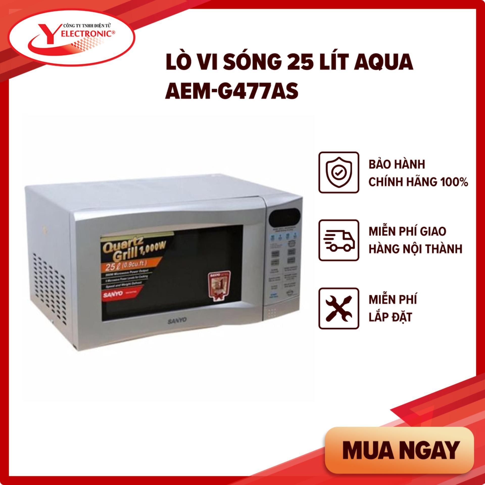 Lò vi sóng Aqua AEM- G477AS - 25 lít