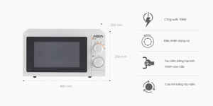 Lò vi sóng Aqua AEM- S2175W