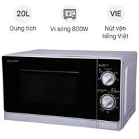 Lò Vi Sóng Cơ Không Nướng Sharp R-205VN-S 20 lít - Chính Hãng