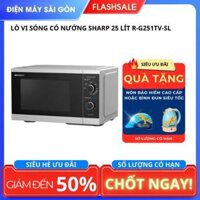 Lò vi sóng có nướng Sharp 25 lít R-G251TV-SL [Núm vặn tiếng Việt]