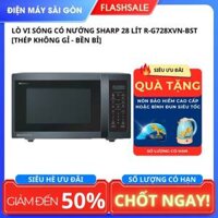 Lò vi sóng có nướng Sharp 28 lít R-G728XVN-BST [Thép không gỉ – Bền bỉ]