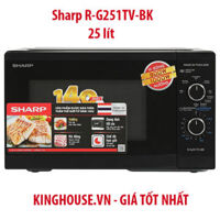 Lò vi sóng có nướng Sharp R-G251TV-BK