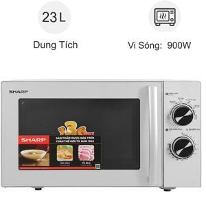 Lò vi sóng cơ Sharp R-32A2VN-S - 23 lít