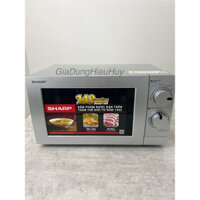 Lò vi sóng đa năng Sharp 20 lít R-207VN-SL Công suất 700W Dễ dàng hâm nóng rã đông thực phẩm