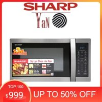 Lò vi sóng điện tử Inverter có nướng có đèn lò Sharp R-G728XVN-BST 28L 1000W - Hàng chính hãng