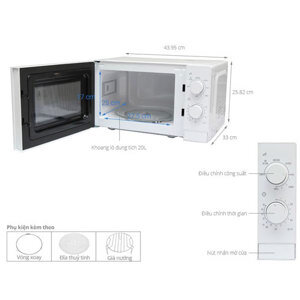 Lò vi sóng Electrolux EMM20K18GWI - 20L