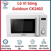 Lò Vi Sóng Goldsun CK2402- Điện Tử 20L Tay Cầm, Bảo Hành Chính Hãng 12 Tháng