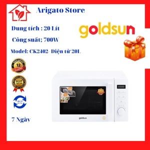 Lò vi sóng Goldsun CK2402- Điện tử 20L