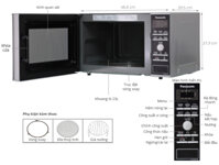 Lò vi sóng inverter Panasonic NN-GD371MYUE 23 lít