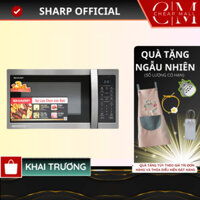 Lò vi sóng Inverter Sharp 28 Lít 1100W, giá tốt có trả góp, tiết kiệm điện R-G728XVN-BST - CHEAPMALL SOUNDCORE
