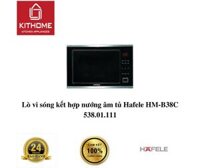 Lò vi sóng kết hợp nướng âm tủ Hafele HM-B38C 538.01.111 - Hàng Chính Hãng