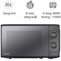 Lò Vi Sóng Kết Hợp Nướng Toshiba MM2-MG20PE(BM)VN 20 Lít - Xuất Xứ Thái Lan