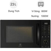 Lò Vi Sóng Kết Hợp Nướng Electrolux EMG23D22B 23L