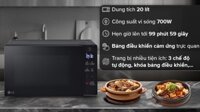 Lò vi sóng LG MS2032GAS 20 lít