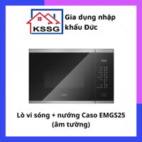 Lò vi sóng + nướng Caso EMGS25 (âm tường)