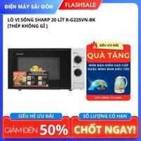 Lò vi sóng Sharp 20 lít R-G225VN-BK [Thép không gỉ ]