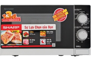 Lò vi sóng Sharp RG222VNS (R-G222VN-S) - Lò cơ, 20 lít - 800W, có nướng
