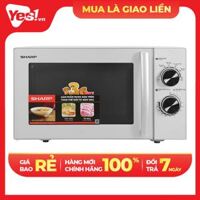 Lò vi sóng Sharp R-32A2VN-S 23 lít xám - Hàng chính hãng  chỉ giao HCM