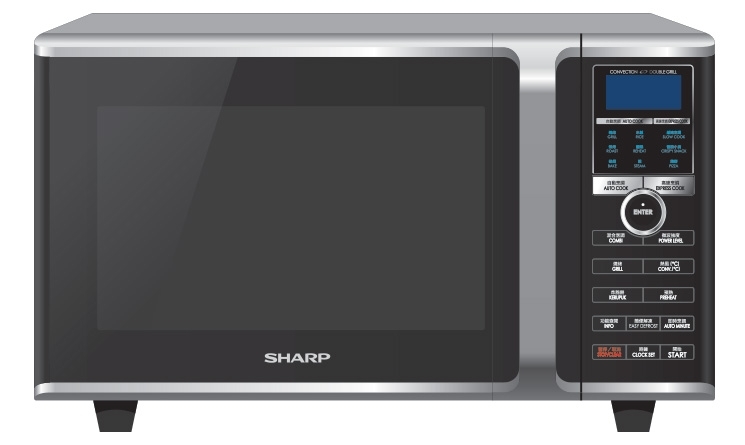 Lò vi sóng Sharp R899RS (R-899RS/ R-899R.S) - 26 lít, 900W, có nướng