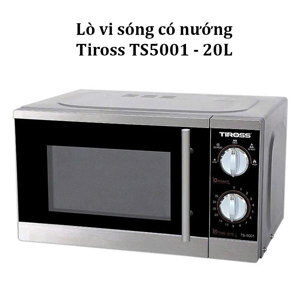 Lò vi sóng Tiross TS5001 (TS-5001)  20L (Ghi)