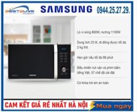 Lò vi sóng tráng men 23 Lít dòng có nướng MG23K3575AS