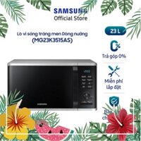 Lò Vi Sóng Tráng Men Có Nướng Samsung MG23K3515AS/SV(23 lít) Hàng Chính Hãng