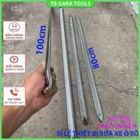 Lơ via móc lốp xe ô tô, xe tải dài 32 inch 80cm và 100 cm loại dày và mỏng - Lơ via tháo lốp xe chuyên dụng