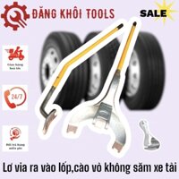 Lơ via ra vào lốp, móc tháo lắp lốp, cào lốp không săm xe tải