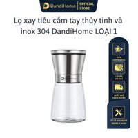 Lọ xay tiêu Inox 304 DandiHome cao cấp - Lùn béo