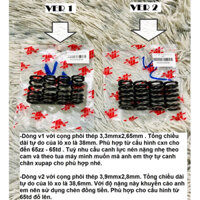 Lò xo đầu Oval TA Ver1/Ver2 dành cho xe Ex150