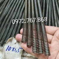 Lò xo nén 10*1.5*300mm (phi ngoài 10mm, thép 1.5mm, dài 300mm)