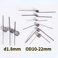 Lò Xo Xoắn Ốc Chữ v Đường Kính 1.8mm Dài 90 / 180 Độ Chuyên Dụng