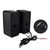 Loa 2.0 Kisonli X9 Black LED