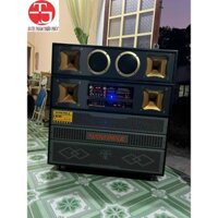 Loa 4 Tấc Đôi Nanomax Pro 215G Công Suất 2200w Tặng Kèm 2 Mic UHF chống hú tốt - Hàng Chính Hãng - Echo sai gon audio