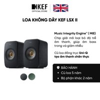 [LOA ANH QUỐC - SINCE 1961] Loa Bluetooth KEF LSX II Cho Máy Tính, Vi Tính, Tivi, Gaming - BẢO HÀNH 2 NĂM