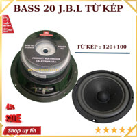 Loa bass 20 jb. từ kép đại coil 38 4 lớp màng vải gân mút-giá 1 chiếc